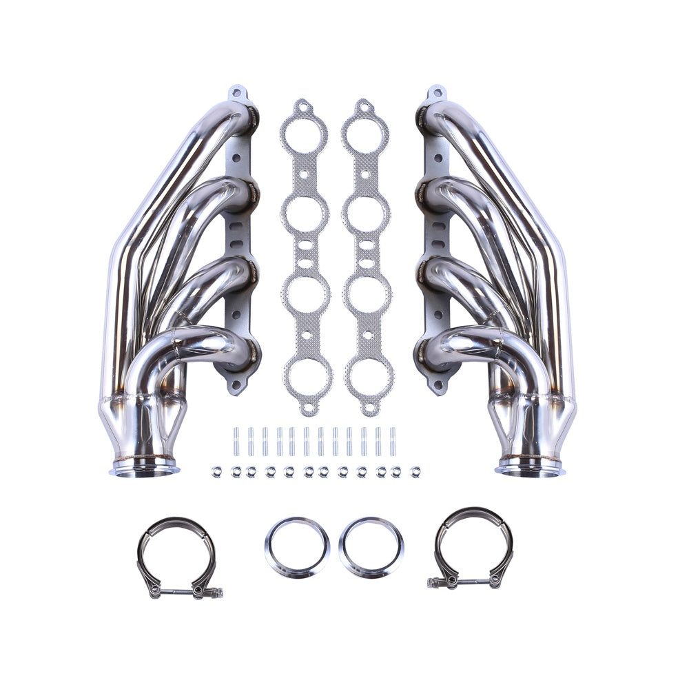 Exhaust Manifold Header For Chevy LSX LS1 LS2 LS3 LS6 1-3,4
