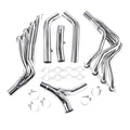 Exhaust Header For Chevy LS1 Camaro Race Version F-Body 1-7&8