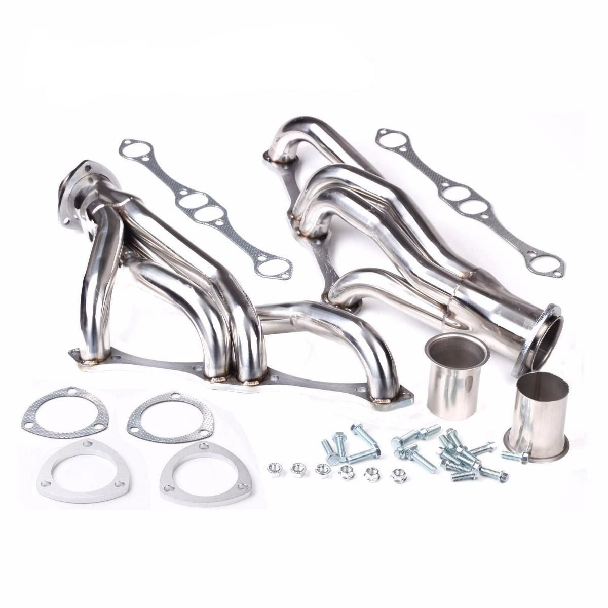 Exhaust Header For Chevy Small Block SB V8 262 265 283 305 327 350 400