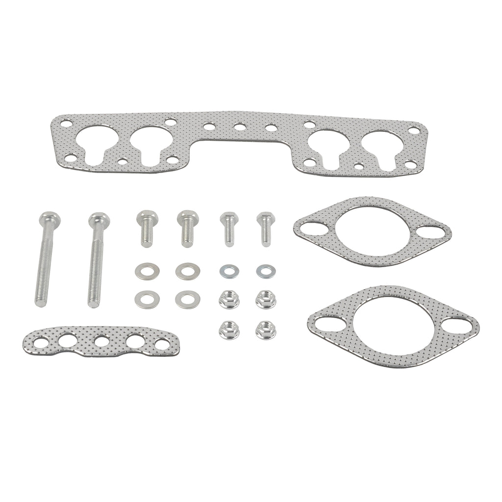 Black Performance Exhaust Header System For 90-95 T,oyota Pickup&4-Runner 2.4L 22RE 4WD