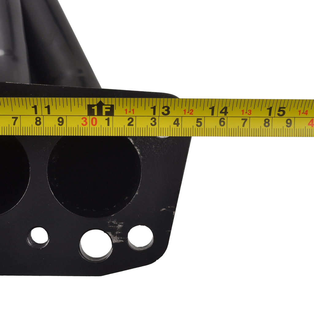 Black Performance Exhaust Header System For 90-95 T,oyota Pickup&4-Runner 2.4L 22RE 4WD