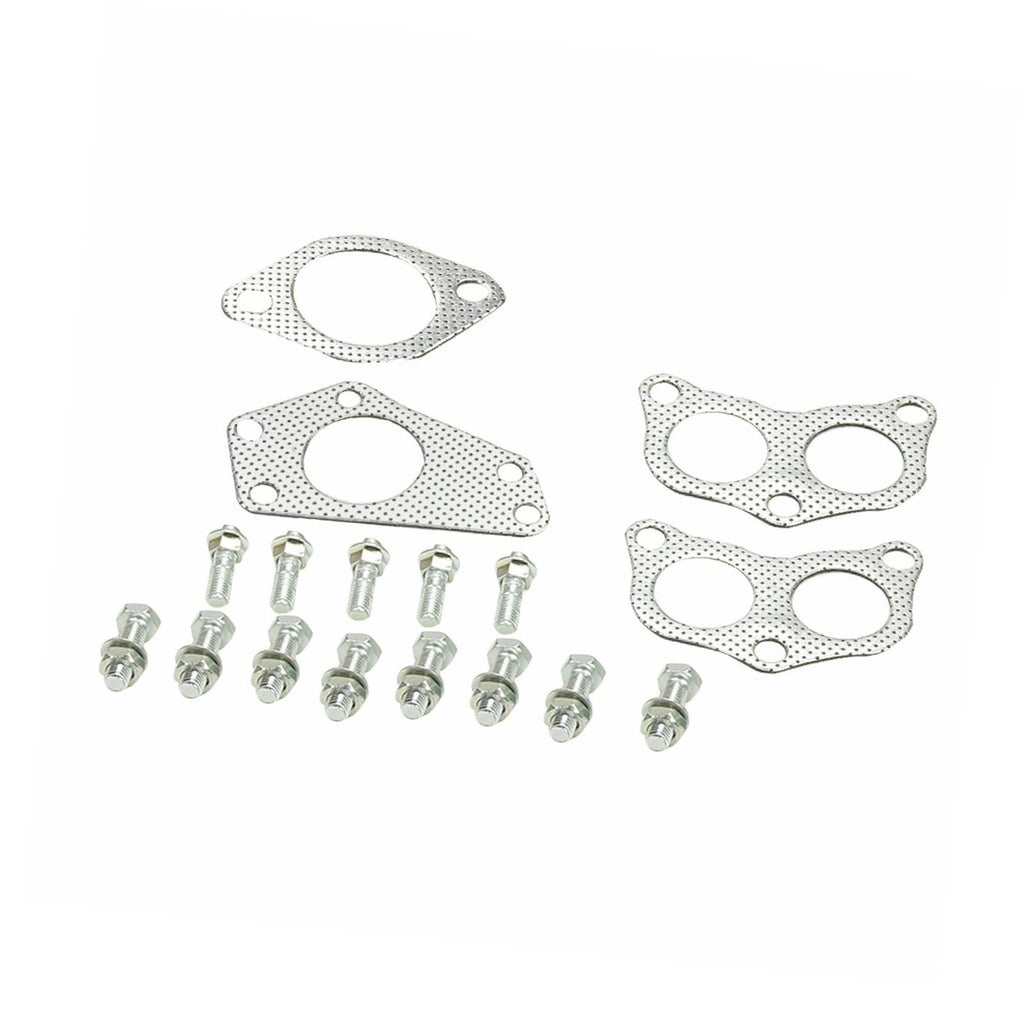 Exhaust Header For 08-14 S.ubaru Impreza WRX STi GE GH GR GV 2.0L  2.5L EJ20  EJ25 H4