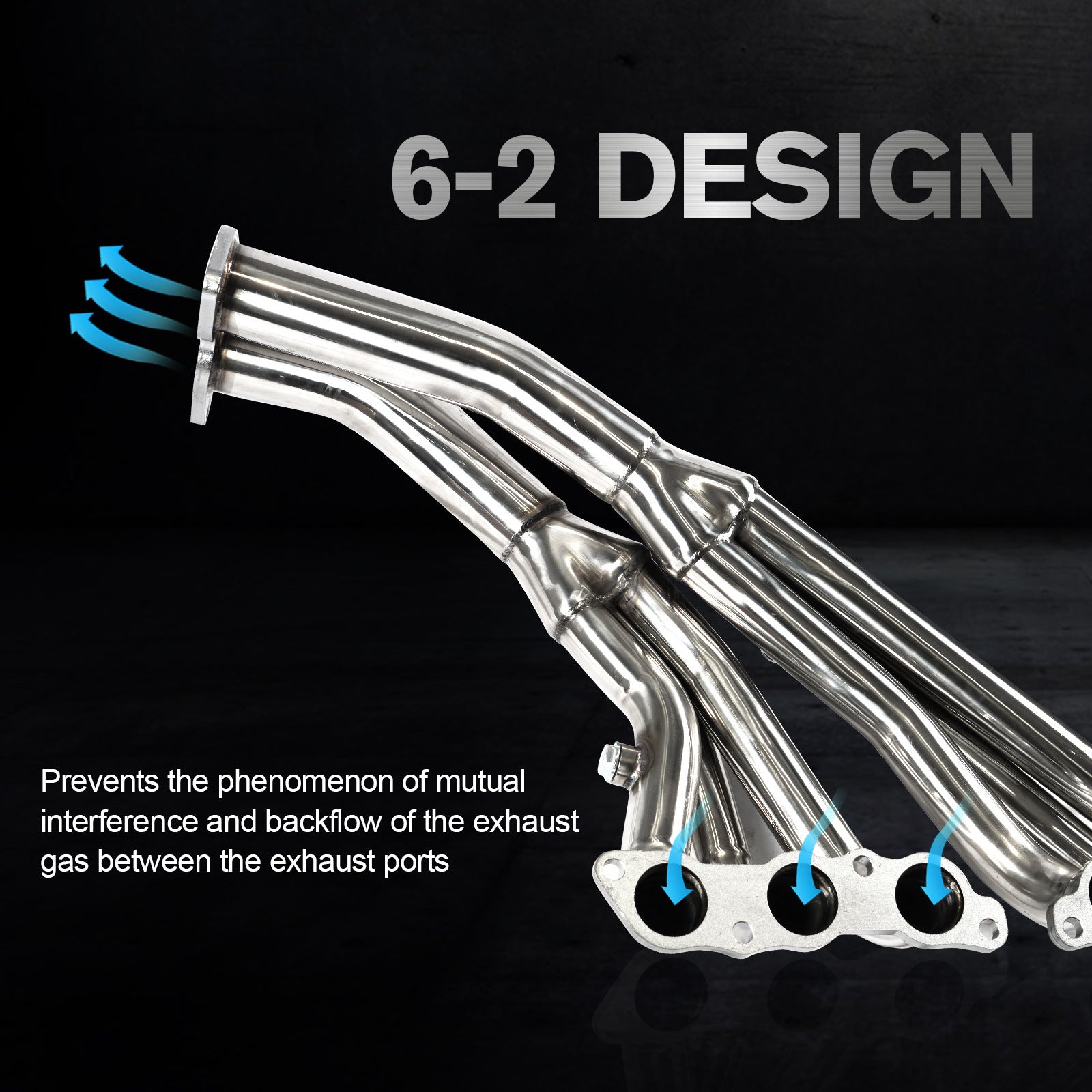 Modified For Lexus IS300 Exhaust Manifold Stainless Steel Performance Header