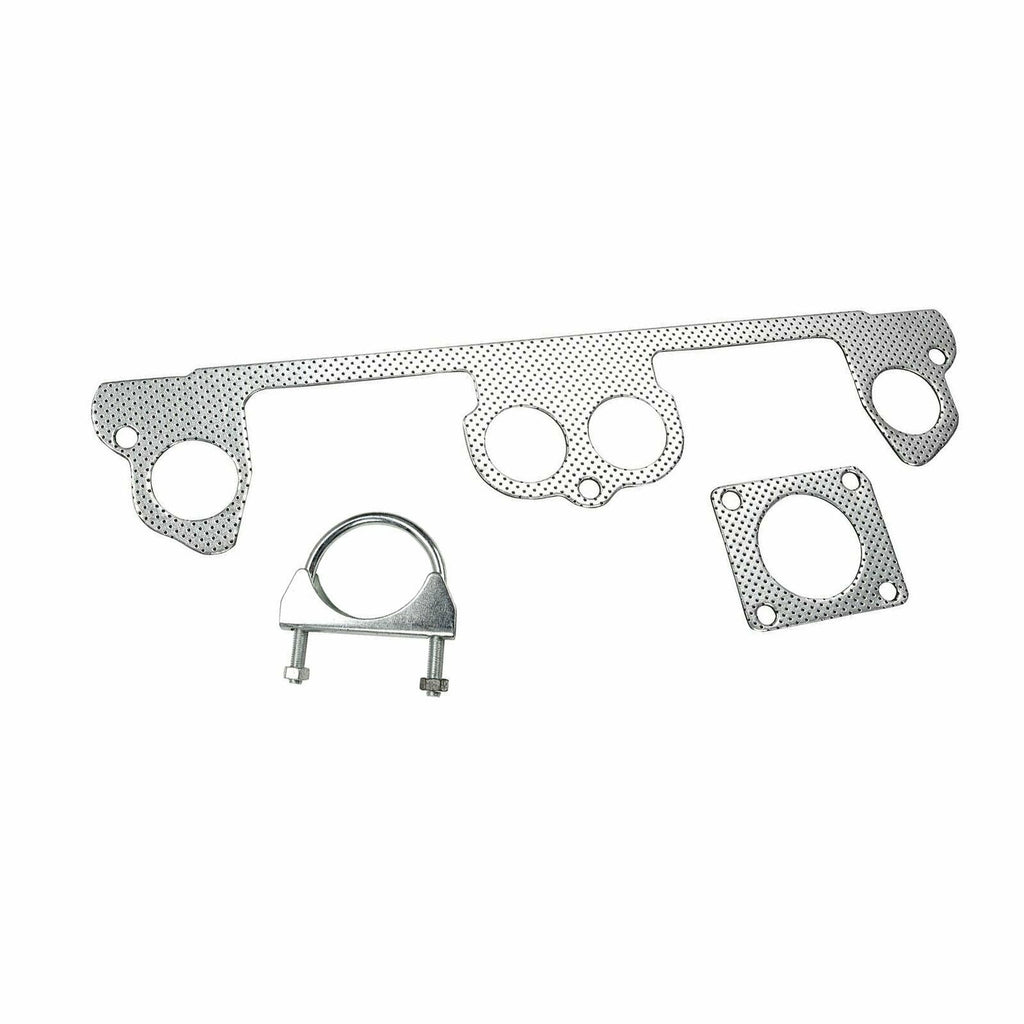 J.eep Wrangler YJ 1991-1995 2.5L L4 Exhaust Manifold Header W&Downpipe