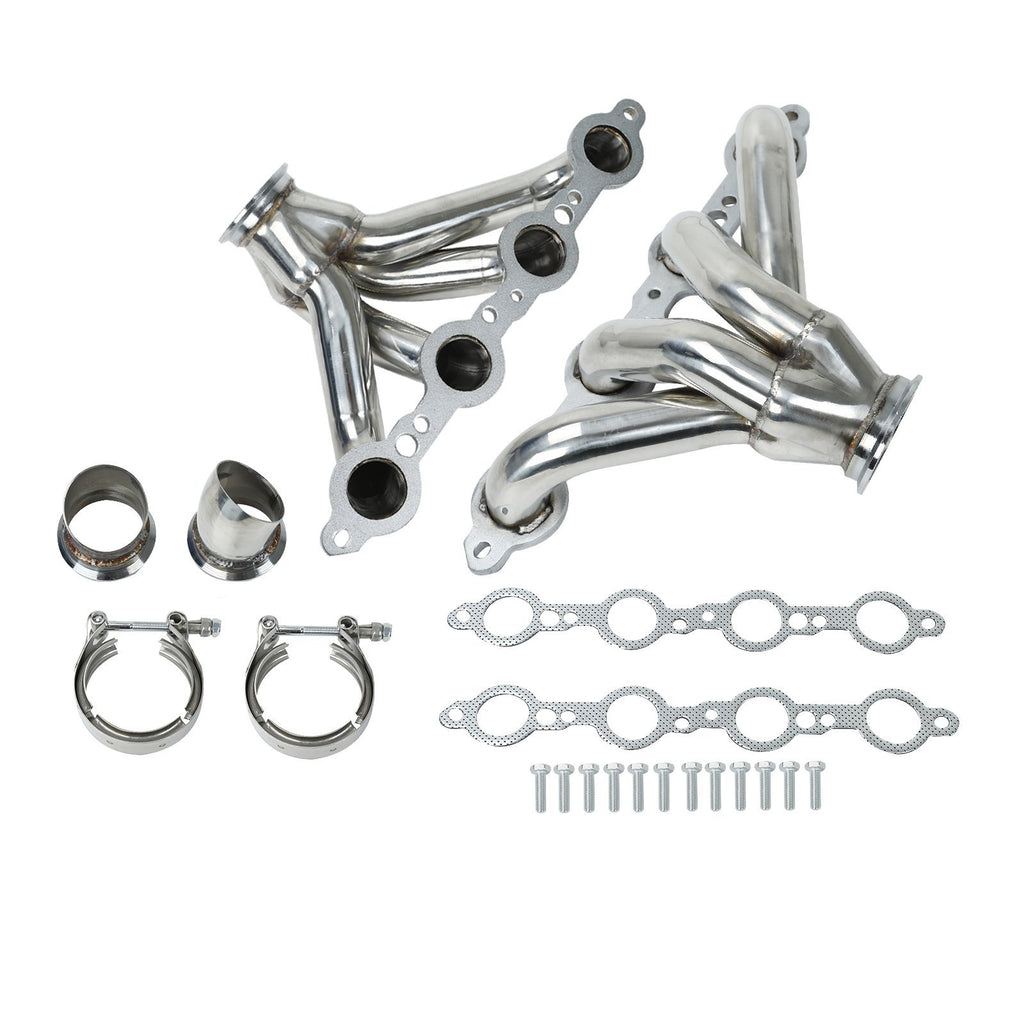 Exhaust Header For Chevy LS1 LS2 LS3 LS6 4.8L 5.3L 5.7L