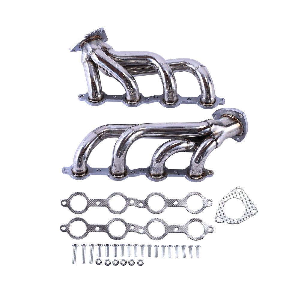 Exhaust Header For 00-01 GMC YUKON 4.8L 5.3L , 99-01 GMC SIERRA 1500 2500