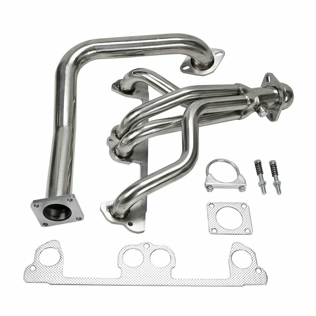 J.eep Wrangler YJ 1991-1995 2.5L L4 Exhaust Manifold Header W&Downpipe