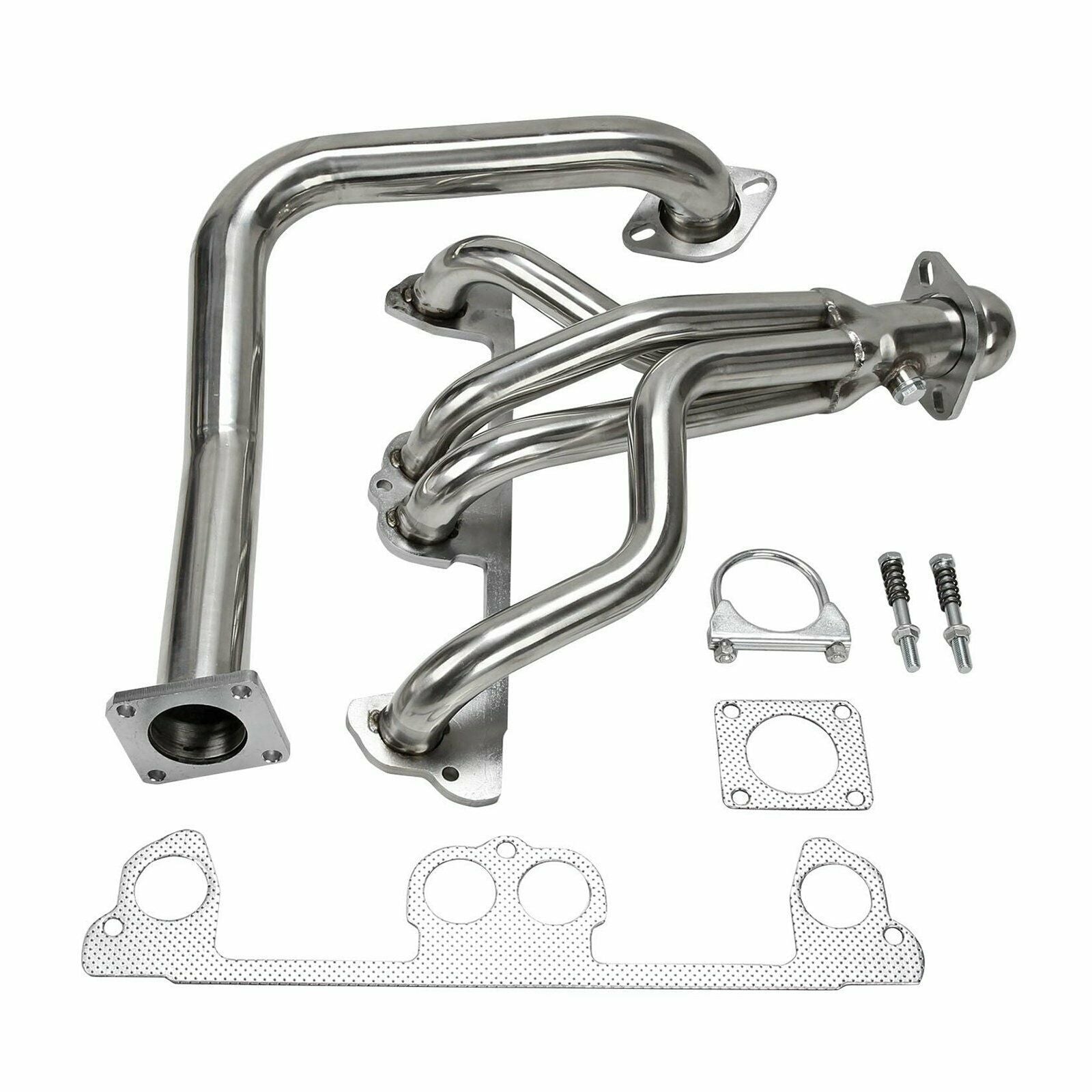 J.eep Wrangler YJ 1991-1995 2.5L L4 Exhaust Manifold Header W&Downpipe