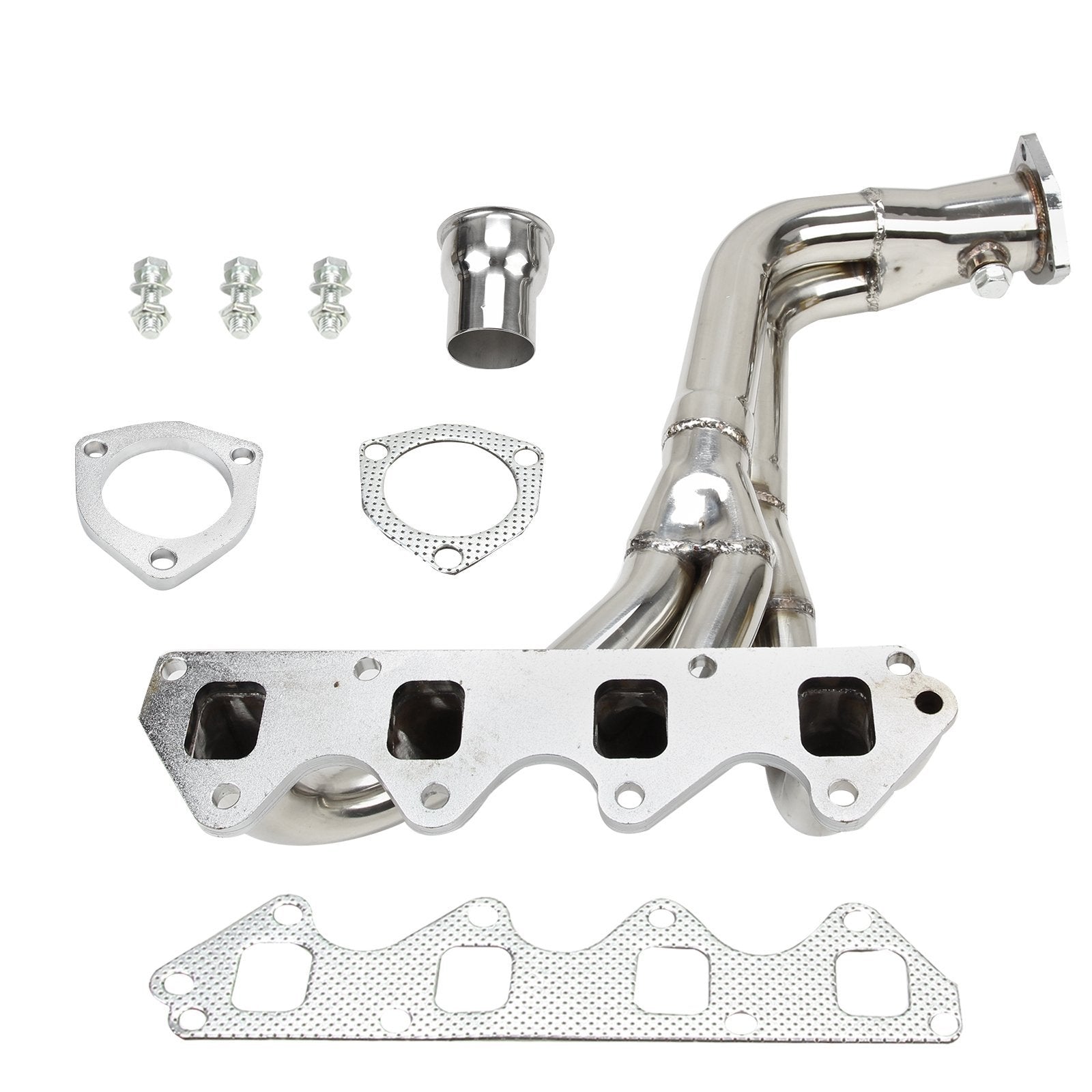 Silver Exhaust Header S,uzuki 89-94 Geo Tracker 1.6L 85-95 Samurai 1.3L 89-94 Sidekick 1.6L