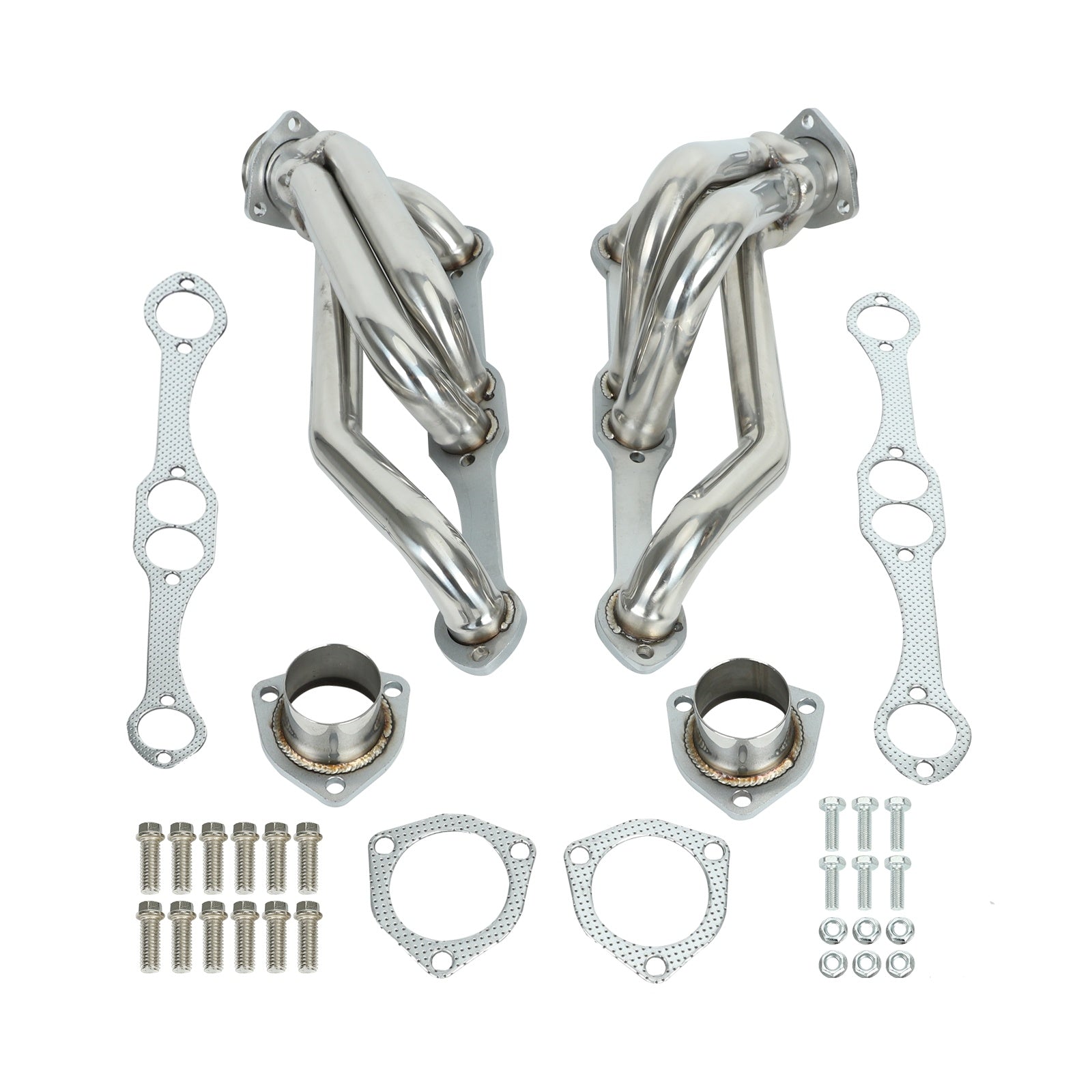 Exhaust Header For Chevy Small Block Blazer S10 S15 2WD 283,302,305,307,327,350,400