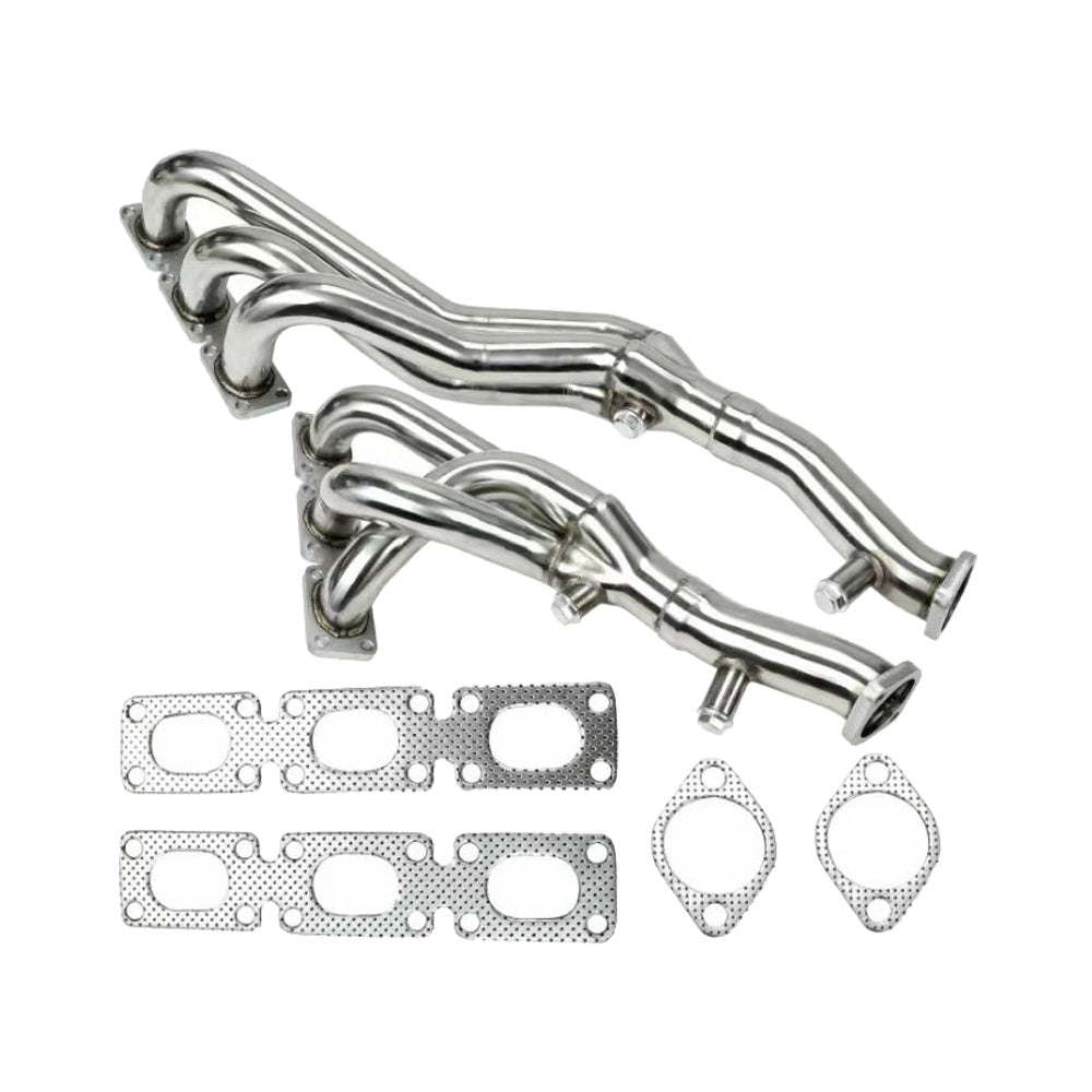 Exhaust Header For BMW E46 E39 Z4 01-06 2.5L 2.8L 3.0L L6