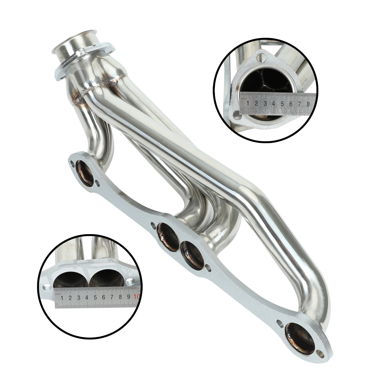 Exhaust Header For Chevy Small Block Blazer S10 S15 2WD 283,302,305,307,327,350,400